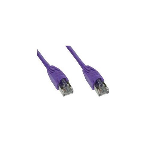 SF / UTP Cat5e 0.3m 0.3m Cat5e SF / UTP (S-FTP) Porpora cavo di rete - Foto 3
