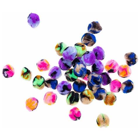 40 Poms Acrilici - Acid Leo Neon Nero - Foto 1