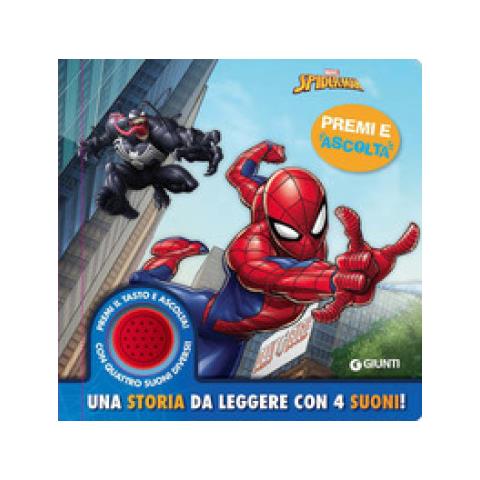 Walt Disney - Spiderman. Una Storia Da Leggere Con 4 Suoni. Premi E Ascolta. Ediz. A Colori - Foto 1