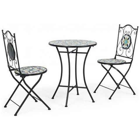 Set Promo Positano Tavolo Con Sedie Ferro - Foto 1