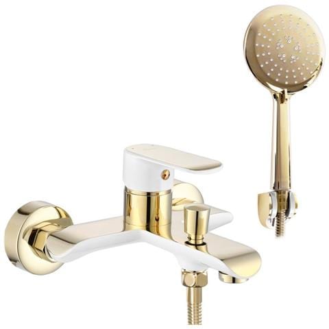 Rubinetto Da Vasca Bloom White Gold - Foto 1