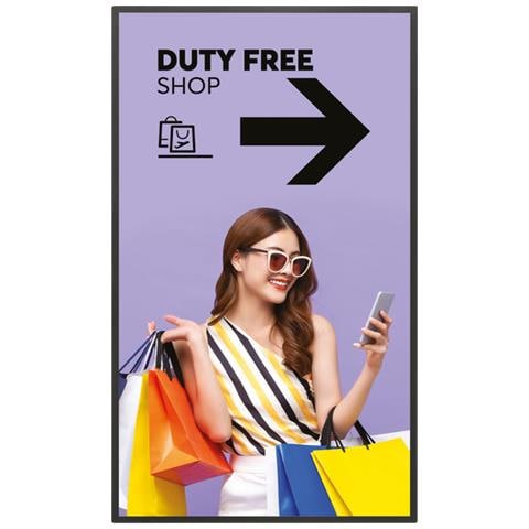 PN-HS501 Pannello piatto per segnaletica digitale 127 cm (50") LCD 700 cd /m² 4K Ultra HD Nero 24/7 - Foto 9