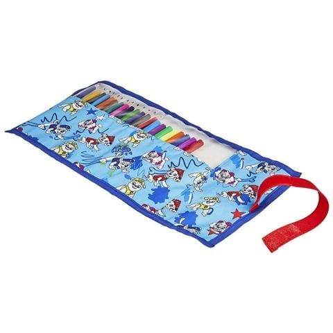 Astuccio Per La Scuola Con Accessori The Paw Patrol Azzurro (22 Pcs) - Foto 2