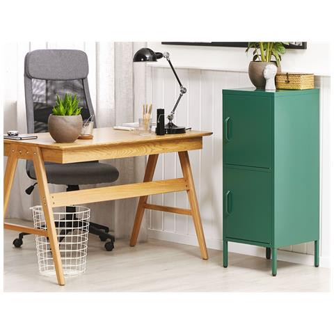 Armadietto Da Ufficio Huron Metallo Verde - Foto 1