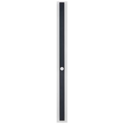Lampada Da Parete Led Nero 100 Cm Savane - Foto 2