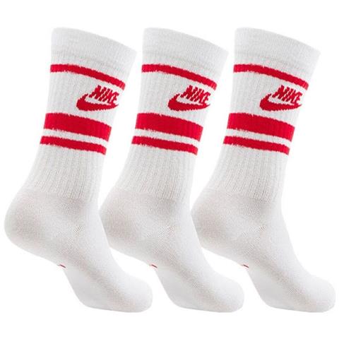 Sportswear Everyday Essential Crew Socks 3 Pairs Dx5089-102, Unisex, Bianca, 38-42 - Foto 2