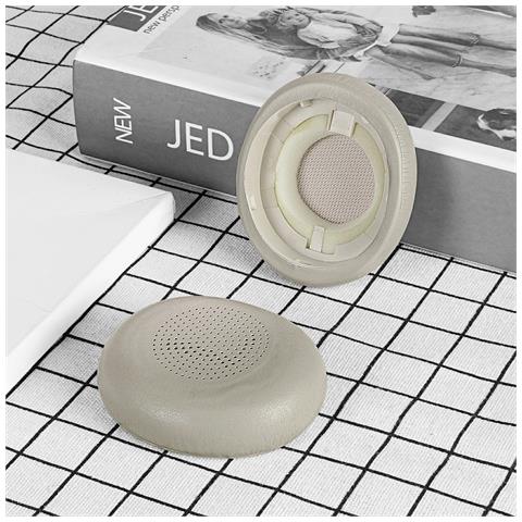 Cuscinetti Auricolari Di Ricambio Per Jabra Elite 45h /evolve2 65, Cuscinetti Auricolari In Morbida Memory Foam E Pelle Proteica Gold - Foto 5