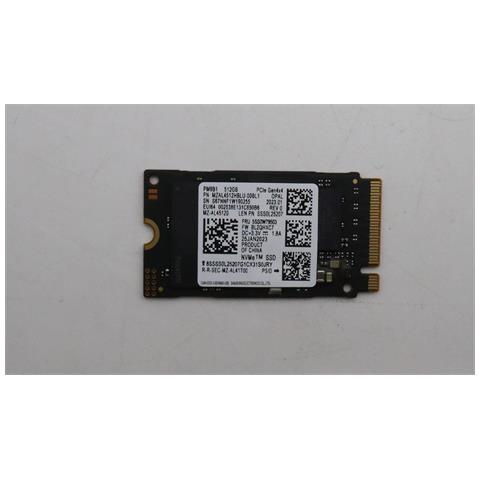 SSD 512 GB Serie M. 2 2242 Interfaccia PCIe 4.0 x4, NVMe Sam Opa - Foto 1