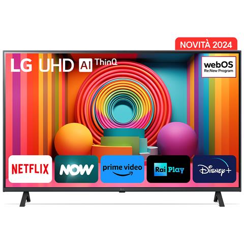 TV UHD 43'' 4K, Processore a5 Gen6, HDR10, 20W, 3 HDMI, Game Optimizer, Wi-Fi 5, Smart TV WebOS 23 - Foto 1