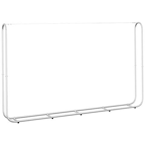 Rastrelliera per Legna 250x25x150 cm in Acciaio Zincato - Foto 2