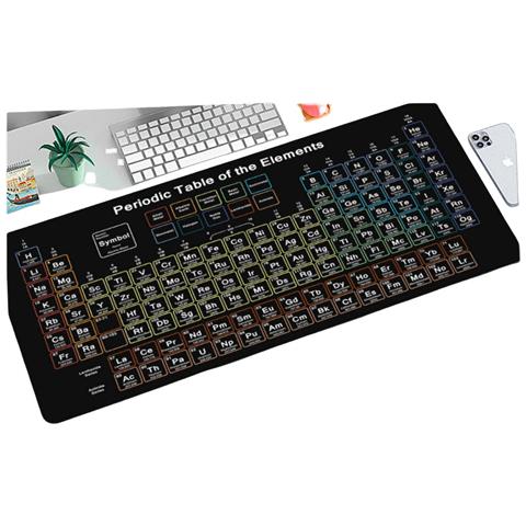 Tappetino Da Scrivania Antiscivolo Con Tappetino Per Mouse, Tappetino Per Tastiera Impermeabile L - Foto 2