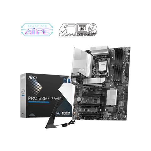 Scheda Madre PRO B860-P WIFI Socket LGA 1851 Chipset Intel B860 ATX - Foto 1