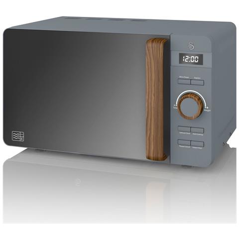 Sm22036gryneun Microonde Digitale 20 L Design Moderno Nordic 6 Livelli Di Funzionamento Timer 800w Grigio - Foto 2