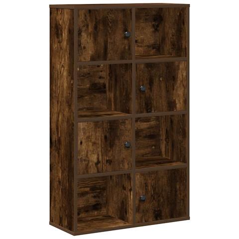 Libreria Rovere Fumo 60x24x101,5 Cm In Legno Multistrato - Foto 2
