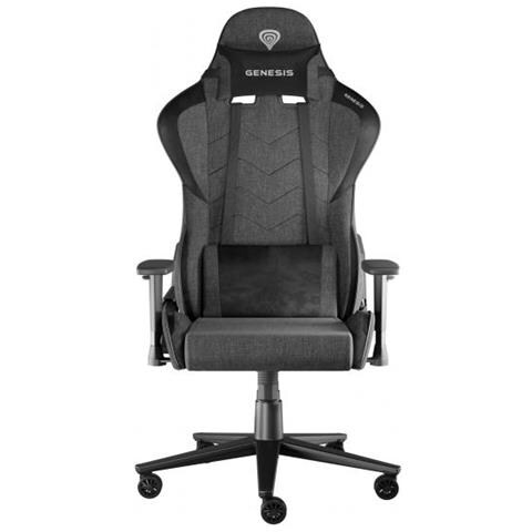 Nitro 550 G2 Poltrona Per Gaming Seduta Imbottita Nero, Grigio - Foto 1