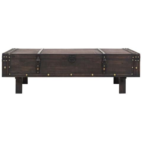 Lusso Casadino -  Tavolino Da Salotto In Compensato Vintage 120x55x35 Cm - Foto 1