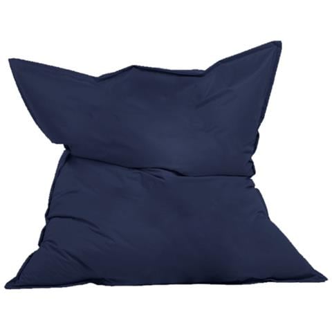 Moku Pouf Sacco Rettangolare Da Esterno Xxl 180x140cm Blu Navy - Foto 1