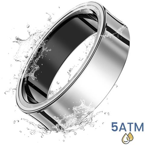 Anello Smart Bluetooth Salute Sport Impermeabile Taglia 13 - Foto 2