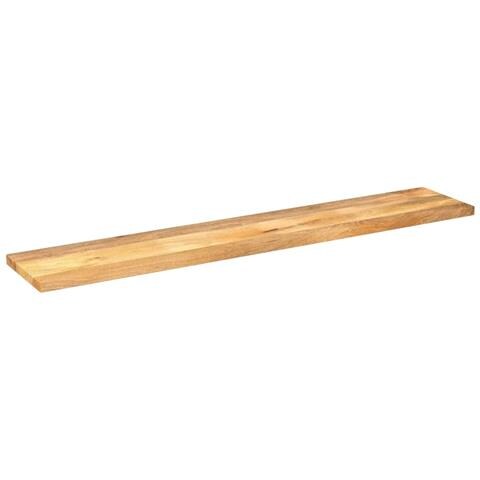 Piano per Tavolo 160x20x3,8cm Rettangolare Legno Massello Mango - Foto 2
