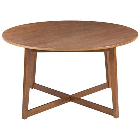 Tavolo Da Pranzo Waipori Rovere Scuro 140 Cm 140 Cm - Foto 2