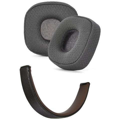 Cuscinetti Auricolari E Set Fascia Di Ricambio Compatibili Con Marshall Major V - Marrone - Foto 1