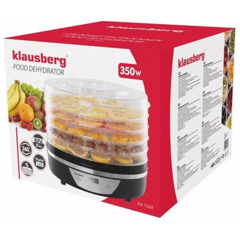 Essiccatore alimentare KB-7568 per funghi, frutta ed erbe aromatiche - Foto 6