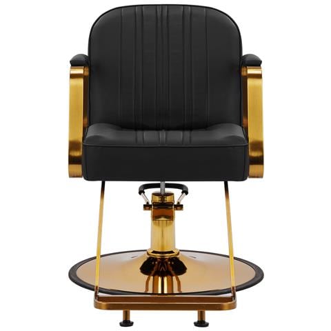 poltrona parrucchiere Acri oro - nero - Foto 4
