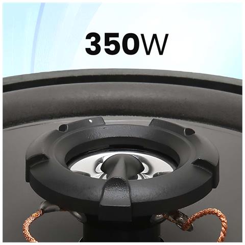 Altoparlante Per Auto Da 5 Pollici 350 W 13×13 Cm Magnete In Ferrite Sensibilità 90 Db - Foto 2