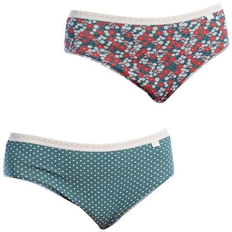 Confezione Da 2 Slip Da Donna In Cotone Brislip Coquettes 1032361 - Foto 1