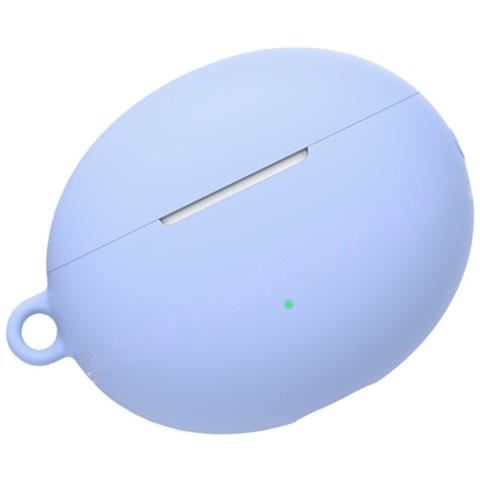 Custodia Protettiva In Silicone Compatibile Con Huawei Freebuds 6i Con Gancio, Disponibile In Vari Colori Blue - Foto 3