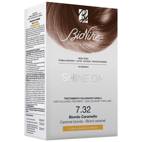 Shine On Trattamento Colorante Capelli Biondo Caramello 7.32 - Foto 1