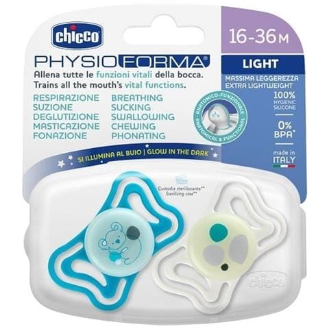 Succhietto Light Lumi Silicone 16-36 Mesi 2 Pezzi - Foto 1