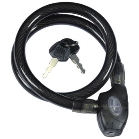 Lucchetto a Scatto per Bicicletta Cicli Motocicli Scooter Misura 80 cm Ø 15 mm - Foto 3