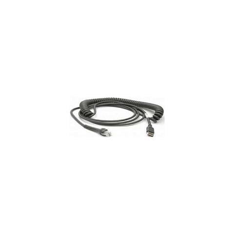 Cab-424e Cable Usb Type A Coiled Power Off Term 2m - Foto 1