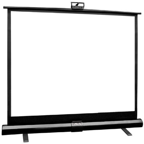 Schermo Portatile per Videoproiezione da tavolo 87 x 77 cm 4:3 Colore Nero / Argento - Foto 2
