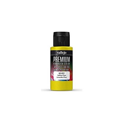 Premium Color 60Ml - Fluorescent Yellow - Val62031 - Foto 1