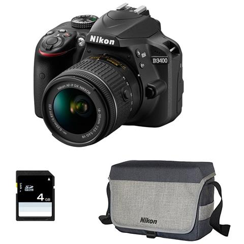 D3400 + 18-55 Vr Garanti 3 Ans + Sac + Sd 4go - Foto 1