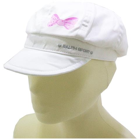 Cappello Bambina Modello Con Visiera 6231 Bianco - Foto 1