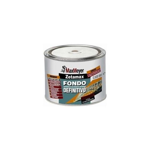 Zetamax 0,50 Lt. Fondo Antiruggine Per Pvc Lamiera Vetro Rame Ferro Max Meyer - Foto 2