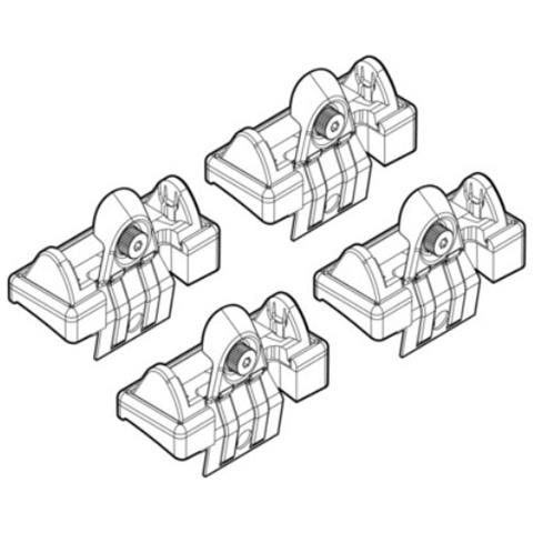 Kit Attacchi Bmw X5 (no Railin 5/00>2/07 - Foto 1