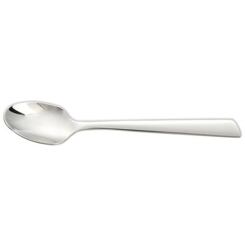 Serie Toscana - Cucchiaino Moka Cucchiaio Tavola - Monoblocco Unipezzo Acciaio Inossidabile 18/10 E 115 Mm Colore Argento - Foto 1