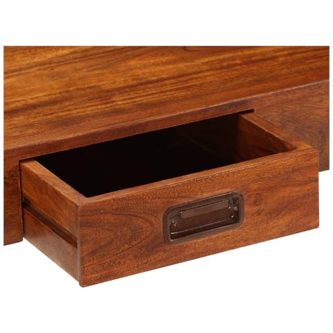Tavolino da Salotto in Legno Massello 110x60x45 cm - Foto 9