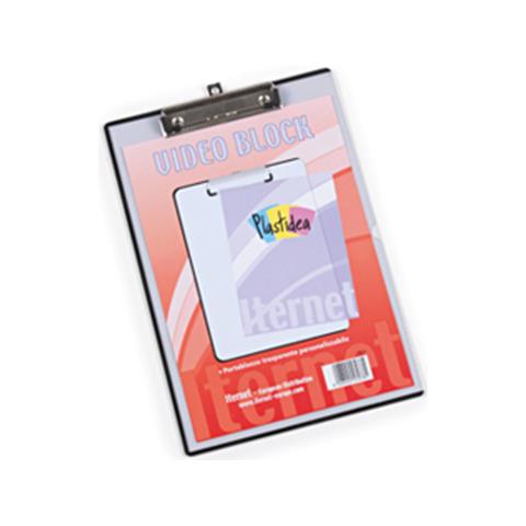 Portablocco A4 Personalizzabile In Ppl Trasparente Con Molla In Metallo - Foto 1