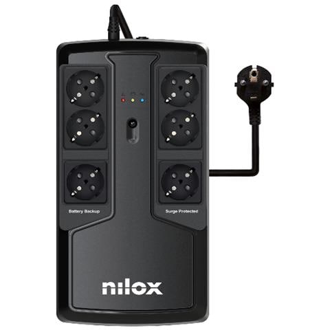 Gruppo di Continuità UPS Premium Office 850 VA / 595 W AVR 6 x Prese Shuko - Foto 2