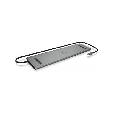 Icy Box Ib-dk2106-c Cablato Usb 3.2 Gen 1 (3.1 Gen 1) Type-c Antracite, Nero - Foto 1