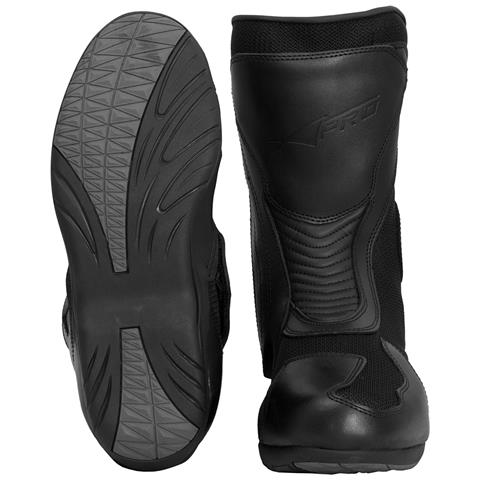 Stivali Omologati Ce Moto Impermeabili Traspiranti Protezione Strada Sport Nero 41 - Foto 2