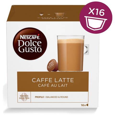 Nescafé Capsule Dolce Gusto, Aroma Caffelatte - Conf. Da 16 Capsule - Foto 1