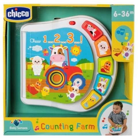 Gioco Chicco Libro Fattoria Numeri (09778)  - Foto 2