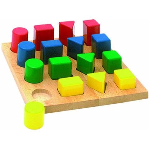 Edufun Ef 21155 Giocattoli Di Legno Geobois Dimensioni E Forme - Foto 1