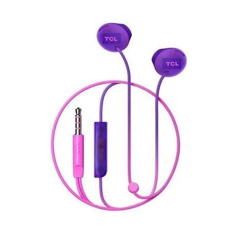 SOCL200 Cuffie Auricolari con Microfono Colore Viola - Foto 2